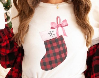 Christmas theme PNG sublimation trendy Christmas png coquette PNG digital download xmas stocking PNG girly Christmas design png sublimation