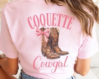 Coquette cowgirl PNG sublimation Pink Coquette Bows png Cowgirl bows PNG digital download Western Cowgirl PNG sublimation Cowgirl Boots png