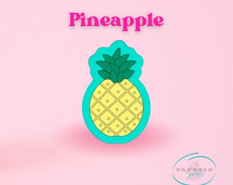 Pineapple Cookie Cutter – Pineapple Summer Clay Cutter, Cookie Cutter, Fruit Cookie Cutter, Fruit Clay Cutter, Food Safe 3D Printed