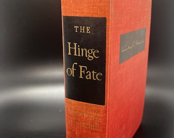 The Hinge of Fate by Winston Churchill Vintage Book 1950