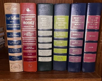 Reader Digest Condensed Vintage Book 1960-1988 Great for Junk Journals Home Decor