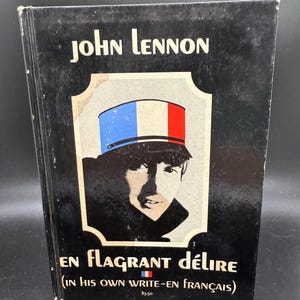 John Lennon En Flagrant Délire (in his own write-en français) Vintage book 1964