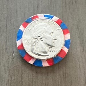 USA Golf Ball Marker
