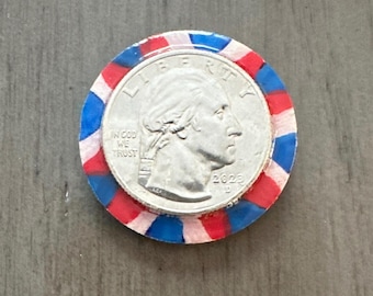 USA Golf Ball Marker