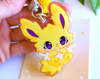 Eeveelution Charm Electric - Kawaii anime acrylic charm