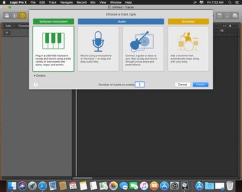 Logic Pro X 10.8.1 mac os