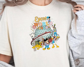 Epcot World Tour Shirt, Disney Epcot Matching Shirt, Disney Epcot Shirt, Disney Group Trip Shirt, Epcot Disneyworld Shirt,Disney Family Trip