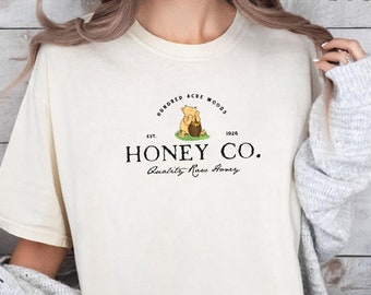Winnie Pooh Hundred Acre Woods Honey Co. Shirt, Classic Pooh Bear Shirt, Disneyland Shirt, Winnie The Pooh Est 1926 Shirt, Disney Pooh Tee
