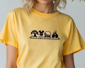 Disney Parks Disney Shirt, Disney Family Vacation T-shirt, Disney Mickey Minnie Tee, Disneyland Shirt, Magic Kingdom Shirt, Epcot Tee