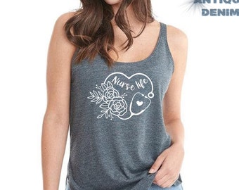 Nurse Life Tank Top, Nurse Tank Top, Gift For Nurse, Nurse Week, Nursing School Tank Top, Registered Nurse Tank Top, Leopard Nurse Tank Top