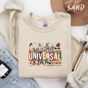 Universal Studio Sweatshirt, Disney Universal Studio Sweatshirt, Pottery Sweatshirt, Halloween Sweatshirt, Universal Studio Trip Crewneck