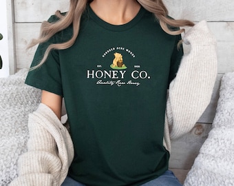 Winnie Pooh Hundred Acre Woods Honey Co. Shirt, Classic Pooh Bear Shirt, Disneyland Shirt, Winnie The Pooh Est 1926 Shirt, Disney Pooh Tee