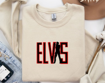 Elvis Presley Sweatshirt, Elvis Presley Gift, Elvis Presley Merch, Gift for Elvis Presley Fan, Elvis Presley Lovers, King Of Rock And Roll