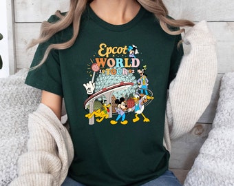 Epcot World Tour Shirt, Disney Epcot Matching Shirt, Disney Epcot Shirt, Disney Group Trip Shirt, Epcot Disneyworld Shirt,Disney Family Trip
