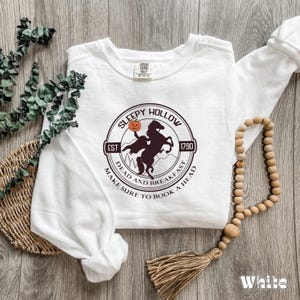 Sleepy Hollow Sweatshirt, Headless Horseman, Dark Academia, Booktok Merch, Halloween Sweatshirt, Ichabod Crane, Spooky Season Sweatshirt