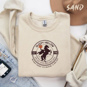 Sleepy Hollow Sweatshirt, Headless Horseman, Dark Academia, Booktok Merch, Halloween Sweatshirt, Ichabod Crane, Spooky Season Sweatshirt