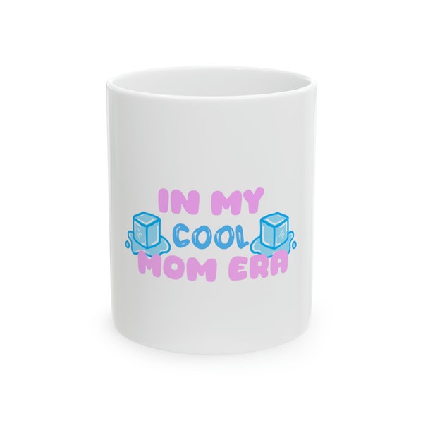 cermanic cool mom mug, gifts for mom, coffee cup for women, mom life gifts