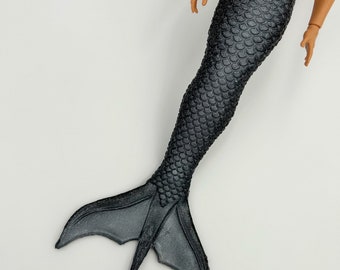 Siren silicone mermaid tail for doll