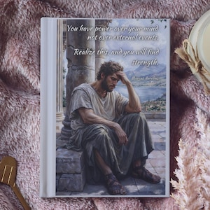 Stoic Journal for Self Control Daily Reflection Mindfulness Inner Freedom Gift for Personal Development Diary Stoicism Practice and Reflects