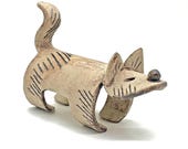 Handgefertigte Keramik Katze, Geschenk für Katzenfreunde, Aufmachung für Gutschein-Geschenke, Deko für Regal, Fensterbrett, Schreibtisch