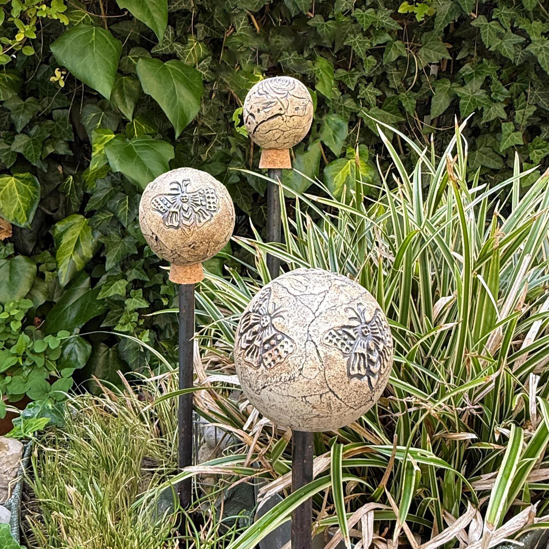 Gartendeko für das beet