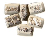 Seifenschale Keramik | handgemachte Schale Seifenablage Waschbecken, Seifenhalter, Seifenteller für Badezimmer, Küche | verschiedene Motive