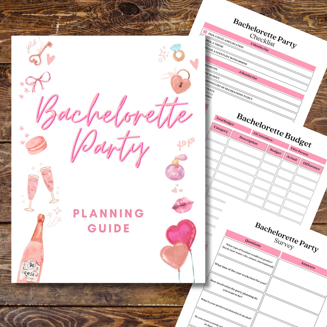 Ultimate Bachelorette Party Planner: Plan the Perfect Celebration ...