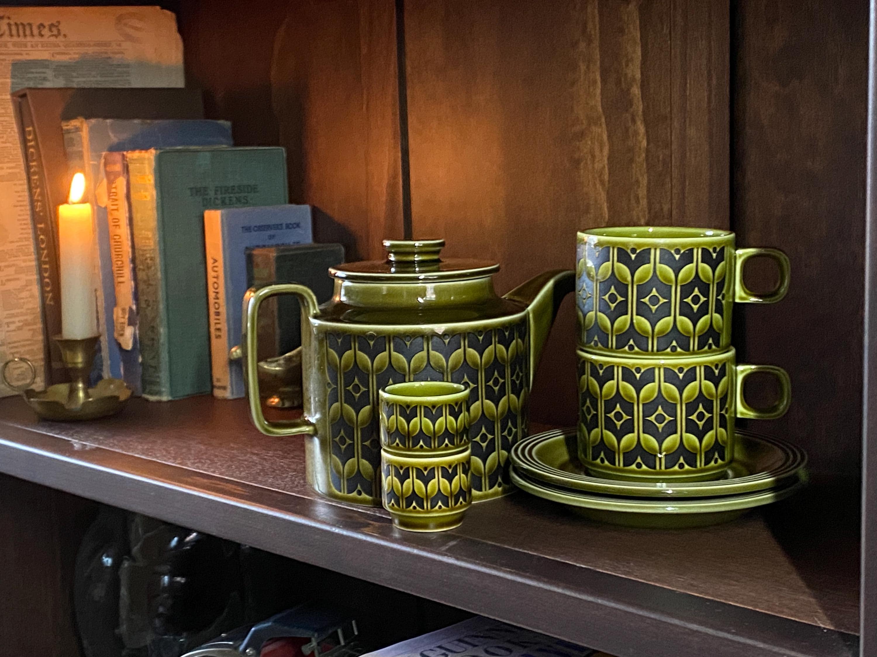 食器 HORNSEA  Vintage England 10 pieces HORNSEA Vintage England 10 pieces Vintage Hornsea Contrast