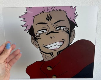 Ryomen Sukuna - Jujutsu Kaisen Glass Art