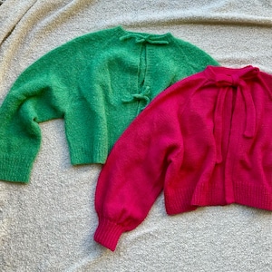 Coquette Cardigan Strickanleitung