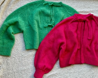 Coquette Cardigan Knitting Pattern