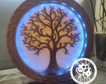 Laser file - Decorative LED tree of life