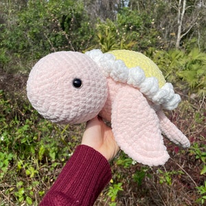 Jumbo Daisy Turtle - Blush Pink