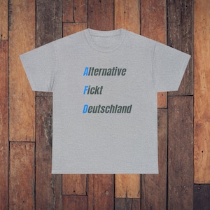 Szara koszulka Alternatywa pieprzy Niemcy