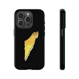 Israel Map Phone Case - Dual-Layer Schutzhülle für iPhone, Galaxy, Pixel | Robuste Hülle | Handyhülle