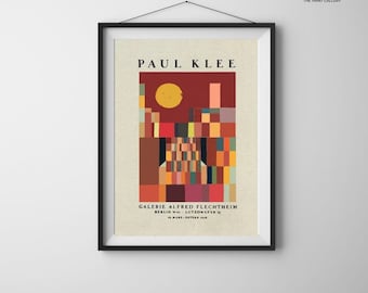 Paul Klee Poster / Galerie Alfred Flechtheim Poster / Kunstdruck