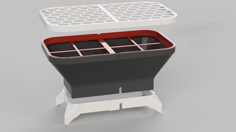 Extraction Box (airbrush Booth) for Airbrushing, Soldering, Grinding ...