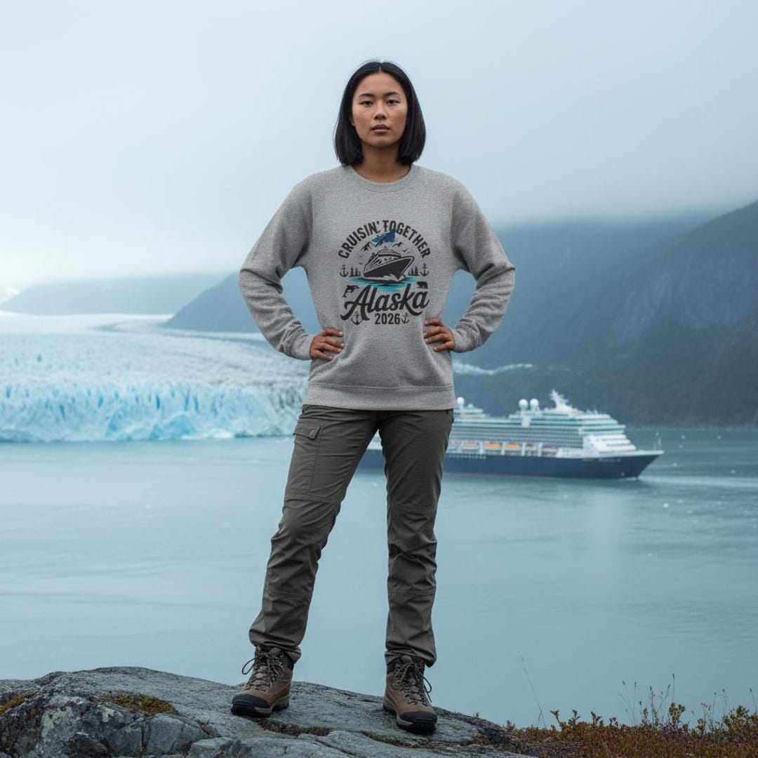 Cruisin' Together Alaska 2026 Sweatshirt | Cruise Ship Graphic - Etsy