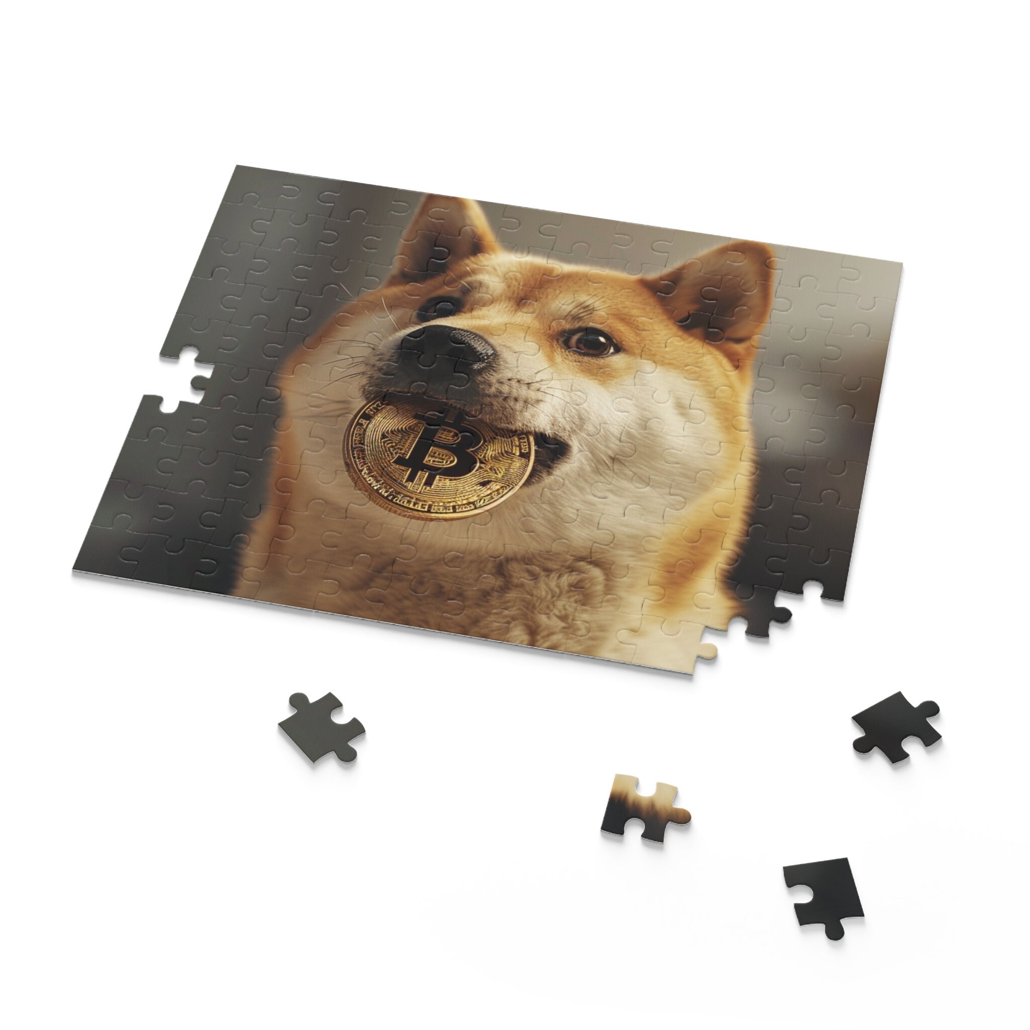 Doge Bitcoin Jigsaw Puzzle: Crypto Family Game Night - Etsy