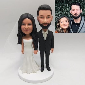 Figuras cabezonas de pareja personalizadas, regalos de boda personalizados para estatuas de pareja, regalos de aniversario para parejas, regalos de cumpleaños únicos para parejas
