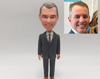 Custom Boss Day Gifts, Personalized Bobblehead Figurines, Unique Souvenirs for Bosses