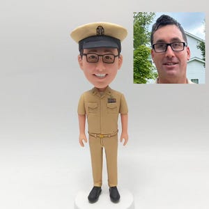 Personalized custom bobbleheads,custom military bobbleheads, custom soldier bobbleheads,custom 3D statues, gifts for veterans,birthday gifts