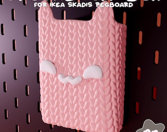 Crochet Cat Box for IKEA SKÅDIS: 3D Printable STL File (Digital Download)