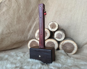 Handmade Woodworking Mallet: Exotic Hardwood Joiner's Tool