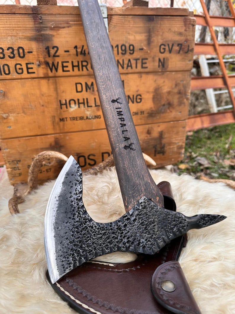 Hand Forged Native American Style Tomahawk