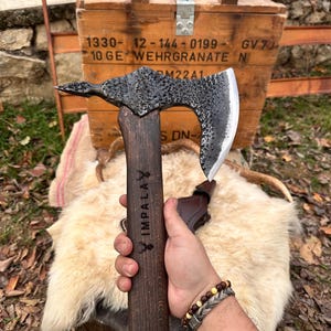 Handforged Viking Axe