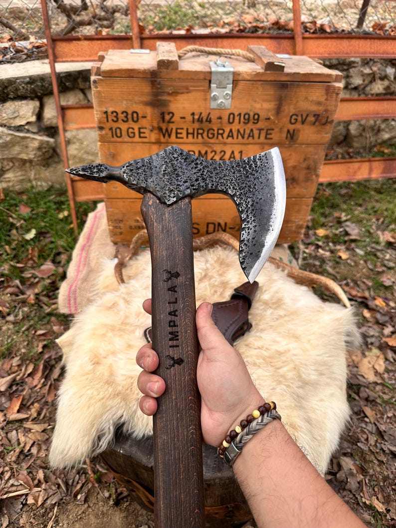 Handforged Viking Axe