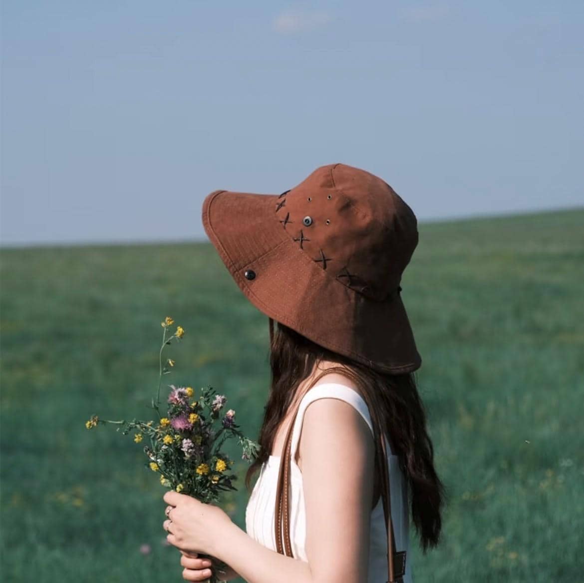 Summer Flat Brim Hat Australia