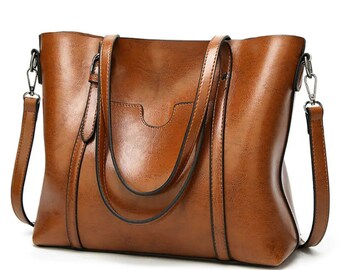 Leren schoudertassen voor dames Tote Bag crossbody tas