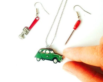2cv miniature en bois